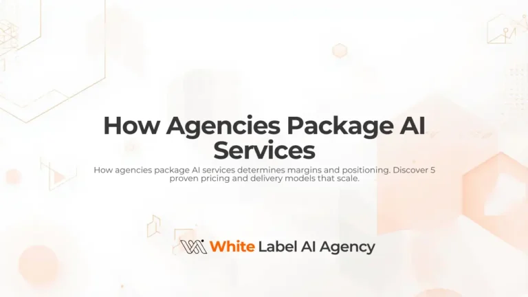 How Agencies Package AI Services